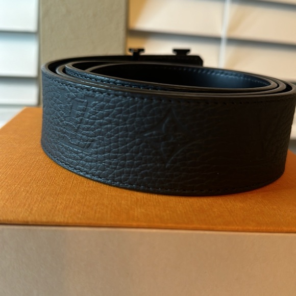 LOUIS VUITTON EMPRIENTE LEATHER BELT - Picture 3 of 6